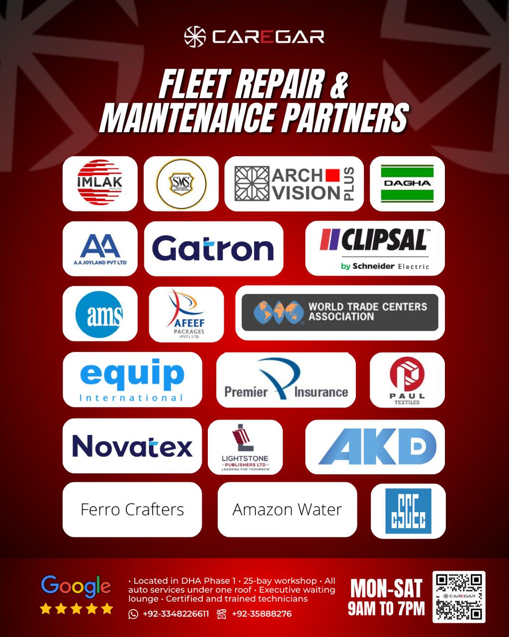 CAREGAR corporate and fleet servicing